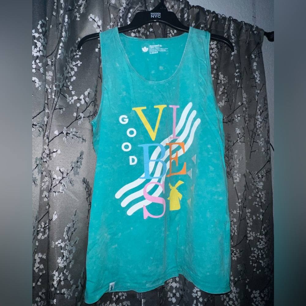 Dutch bros teal women’s tank